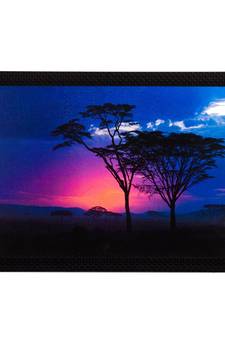 Blue Sunset Satin Matt Texture UV Art Painting