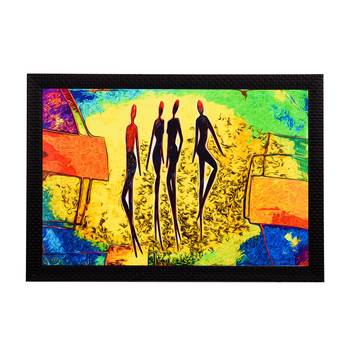 Abstract Figurine Satin Matt Texture UV Art Painting 1