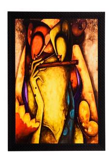 Figurative Satin Matt Texture UV Art Painting