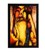 Figurative Satin Matt Texture UV Art Painting