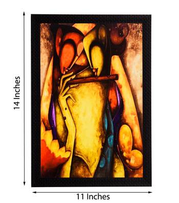 Figurative Satin Matt Texture UV Art Painting 2