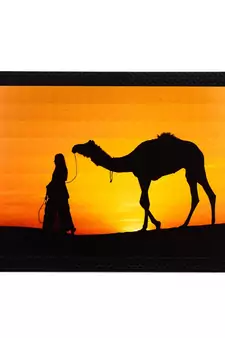 Desert Camel Satin Matt Texture UV Art Painting