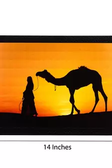 Desert Camel Satin Matt Texture UV Art Painting