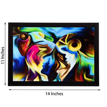 Abstract Figure Satin Matt Texture UV Art Painting 2