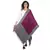 Turquoise & Fuschia Viscose Rayon Woven Design Shawl