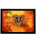 Block Figurine Satin Matt Texture UV Art Painting