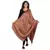 Copper & Multicolor modal Floral Paisley Woven Design Shawl