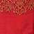 Red Viscose Rayon Woven Design Shawl