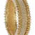Gold Plated copper base Pearl bangles