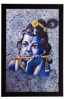 Laddu Gopal Matt Textured UV Art Painting