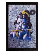 Laddu Gopal Matt Textured UV Art Painting