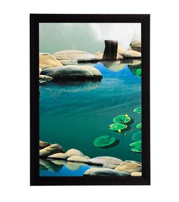 River Bank Satin Matt Texture UV Art Painting 1