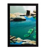 River Bank Satin Matt Texture UV Art Painting