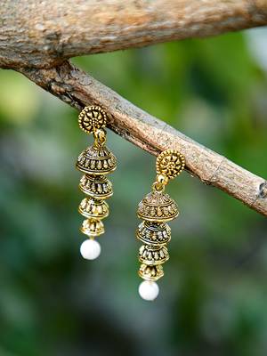 Zerokaatagold Jhumkas 4