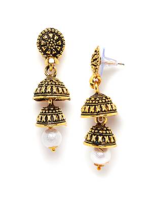 Zerokaatagold Jhumkas 3