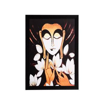 Lord Buddha Matt Textured UV Art Painting 1