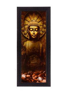 Lord Buddha Matt Texture UV Art Painting