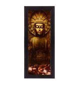 Lord Buddha Matt Texture UV Art Painting