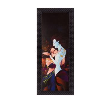 Radha Krishna Matt Texture UV Art Painting 1