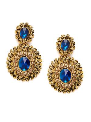 Zerokaata gold Earrings 1