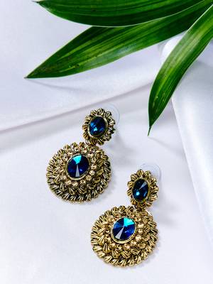 Zerokaata gold Earrings 4