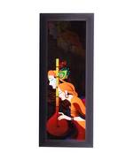 Radha Krishna Satin Matt Texture UV Art Painting