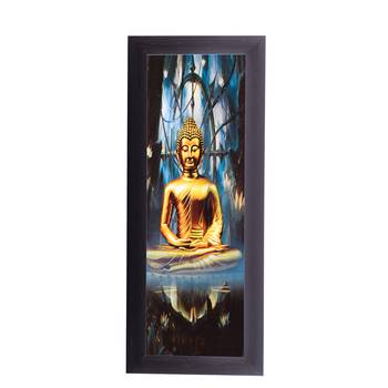 Lord Buddha Satin Matt Texture UV Art Painting 1