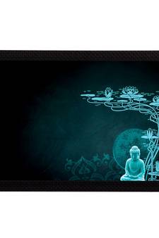 Neon Lord Buddha Satin Matt Texture UV Art Painting