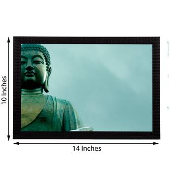 Lord Buddha Satin Matt Texture UV Art Painting 3