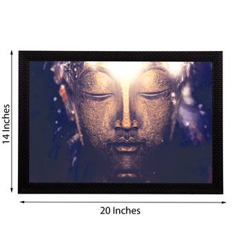 Golden Lord Buddha Satin Matt Texture UV Art Painting 2