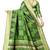 Green Woven Banarasi Saree With Blouse