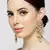 Traditional Gold Plated Kundan Pearl Earrings & For Women