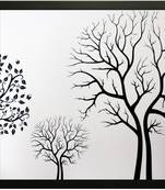 Set of 3 Abstract Design Satin Matt Textured UV Art Painting