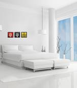 Set of 3 Abstract Design Satin Matt Textured UV Art Painting