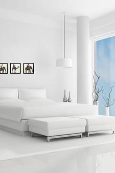 Set of 3 Abstract Animals Satin Matt Textured UV Art Painting