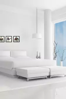 Set of 3 Abstract Animals Satin Matt Textured UV Art Painting