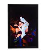 Lord Krishna & Radha Satin Matt Texture UV Art Painting