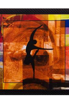 Dancing Lady Satin Matt Texture UV Art Painting