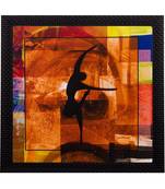 Dancing Lady Satin Matt Texture UV Art Painting