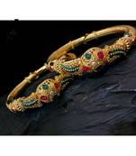 Georgeous High Gold Plated Bangles With Openable