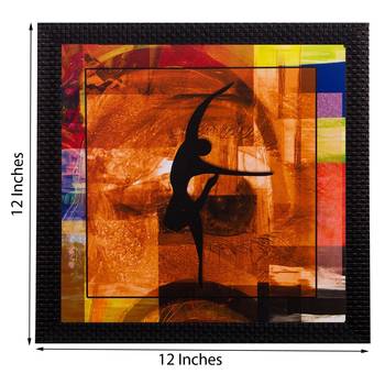 Dancing Lady Satin Matt Texture UV Art Painting 2