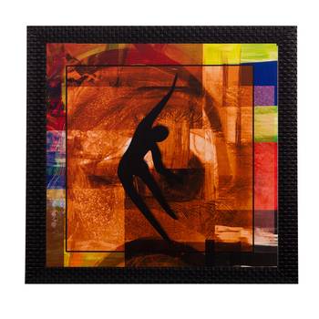 Dancing Lady Satin Matt Texture UV Art Painting 1