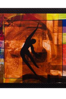 Dancing Lady Satin Matt Texture UV Art Painting