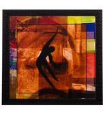 Dancing Lady Satin Matt Texture UV Art Painting