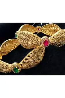 Beautiful Antek Bangles With Rubys