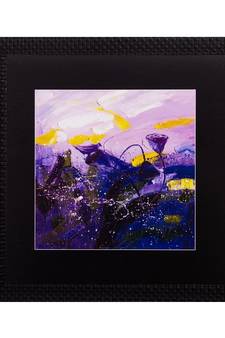 Abstract Design Satin Matt Texture UV Art Painting