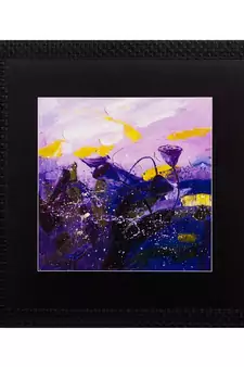 Abstract Design Satin Matt Texture UV Art Painting