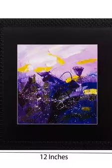 Abstract Design Satin Matt Texture UV Art Painting