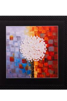 Abstract Design Satin Matt Texture UV Art Painting