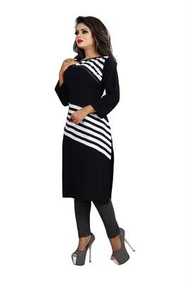 Multicolor printed crepe ethnic-kurtis 2